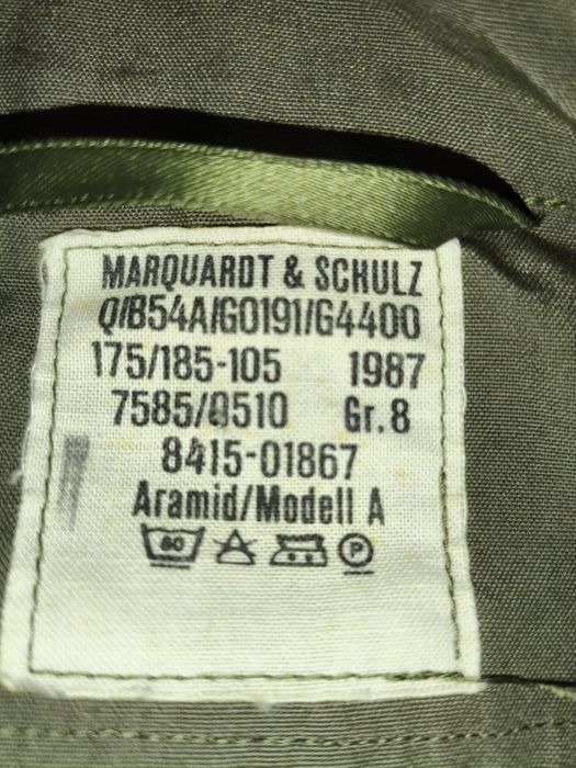 Combinezon salopeta parașutism kevlar aramid parapanta pilot german