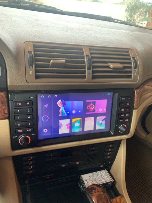 Navigatie Android BMW Seria 5 E39 Seria 7 E38 X5 E53 CarPlay