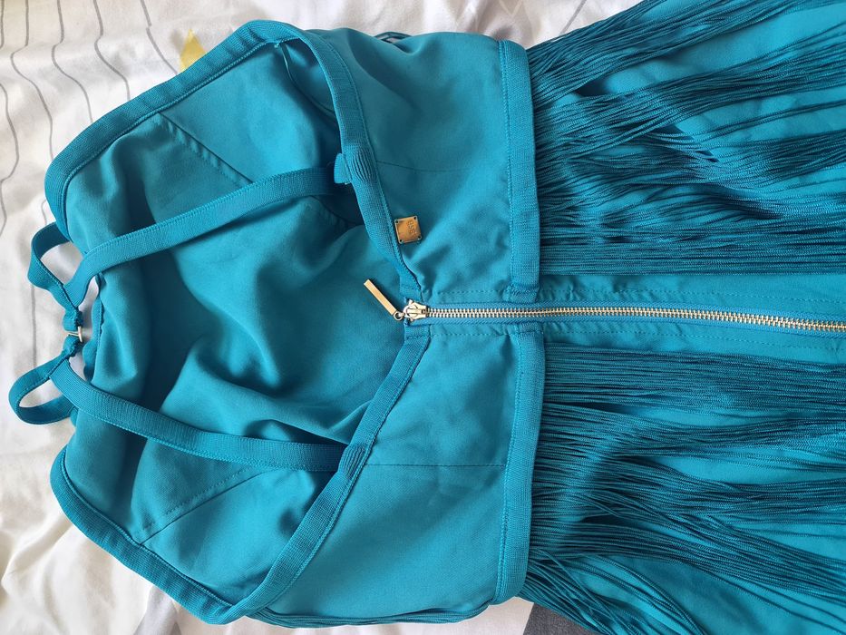 Rochie BSB cu franjuri,NOUA! Superba,Spatele gol!