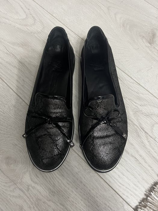 Балетки черные туфли