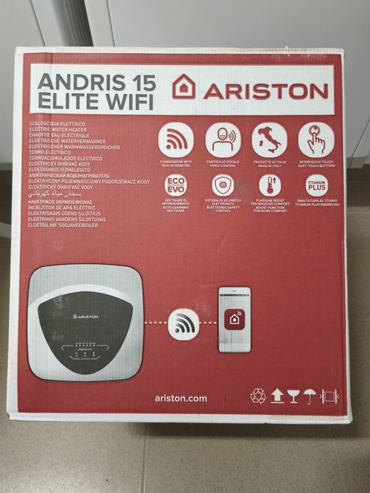 Boiler electric Ariston Andris 15 elite wifi sigilat