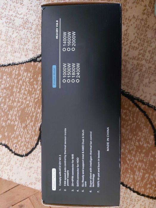 Цял готов Риг сет за до 8 GPU - Захранване, Дъно, RAM, CPU