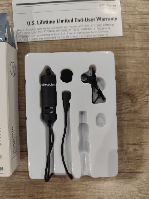Петличный микрофон audio-techniса ATR3350