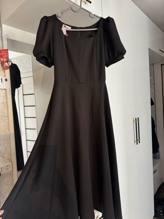 Продам черное платье 7 000 тг