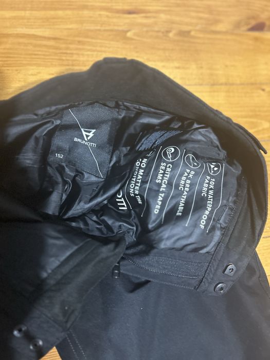 Детски ски панталон момиче 152 см Brunotti черен, 10K