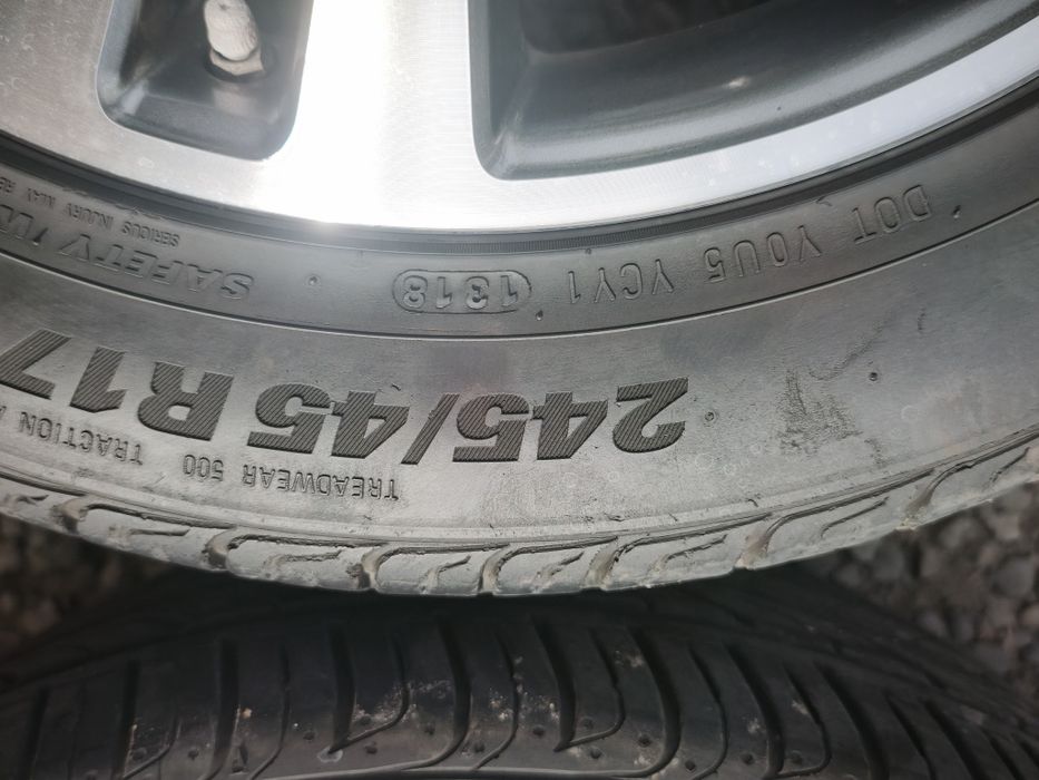 Ал.джанти двуцветни от Мерцедес  17"5х112