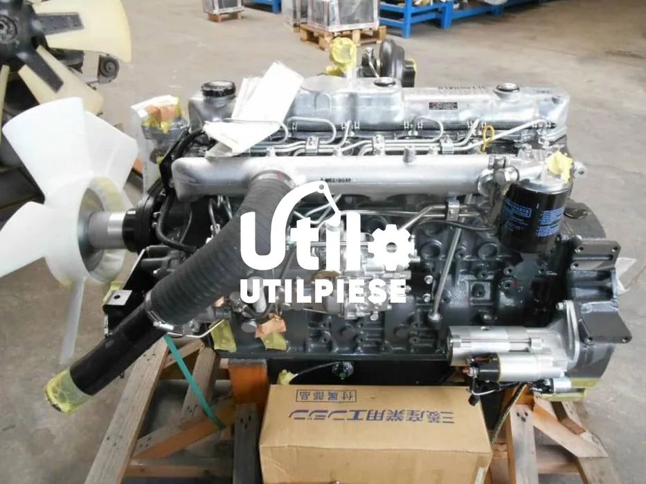 Motor Mitsubishi 6D34 pentru Excavatoare Kobelco Caterpillar Fiat