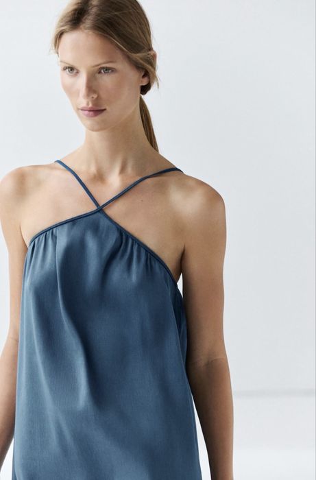 Rochie cu in si matase, Massimo Dutti