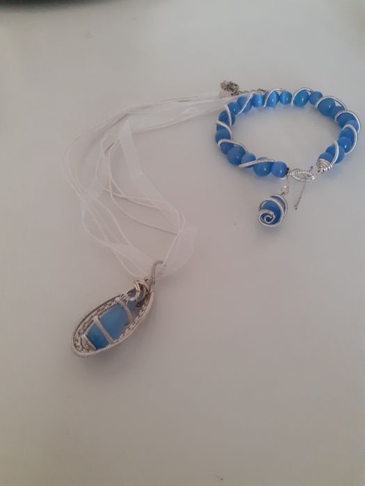 Set de bijuterii hand made nou