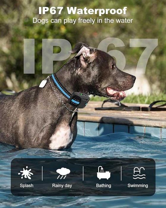 Нашийник за обучение на кучета с дистанционен обхват от TYVIFKE