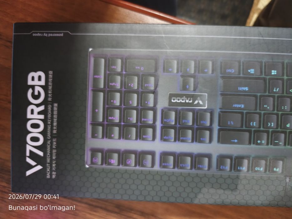Клавиатура rapoo V700RGB