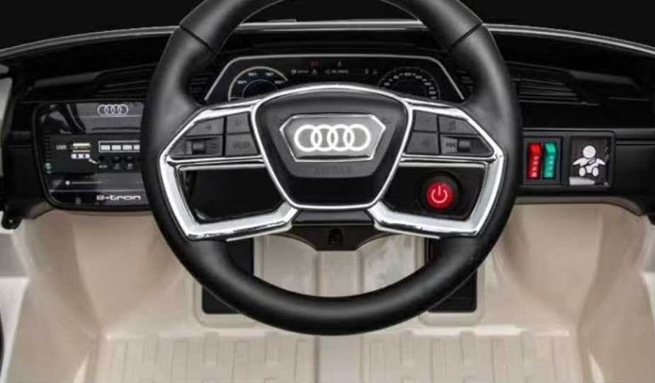Masinuta electrica copii cu licenta Audi E-Tron Sportback Blue 12V