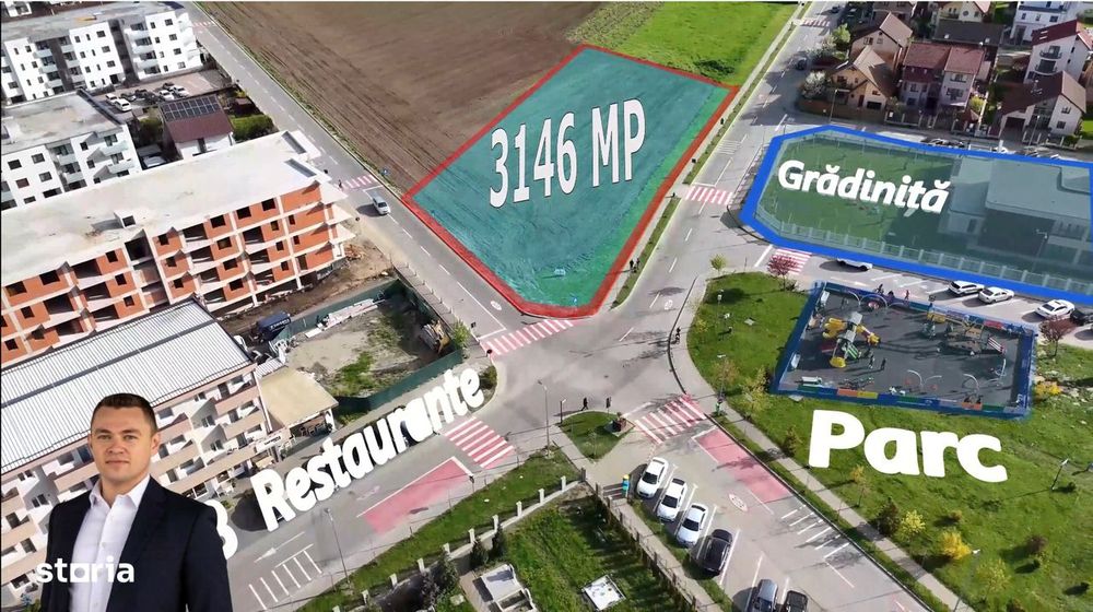 Brasov -  Ghimbav - Teren Constructii 3146 Mp