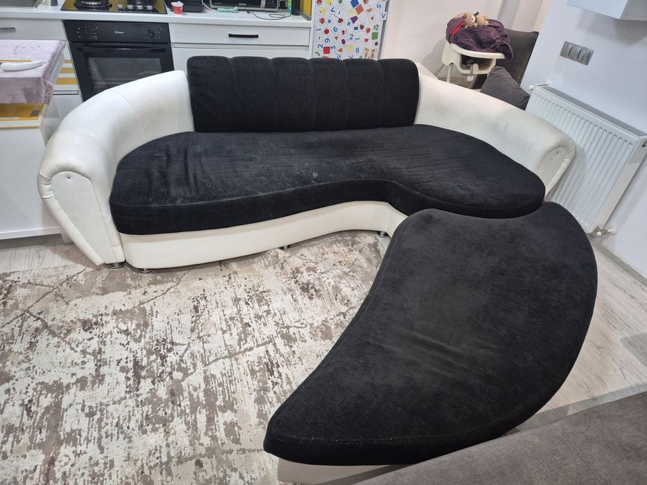 Coltar din 2 piese cu brat