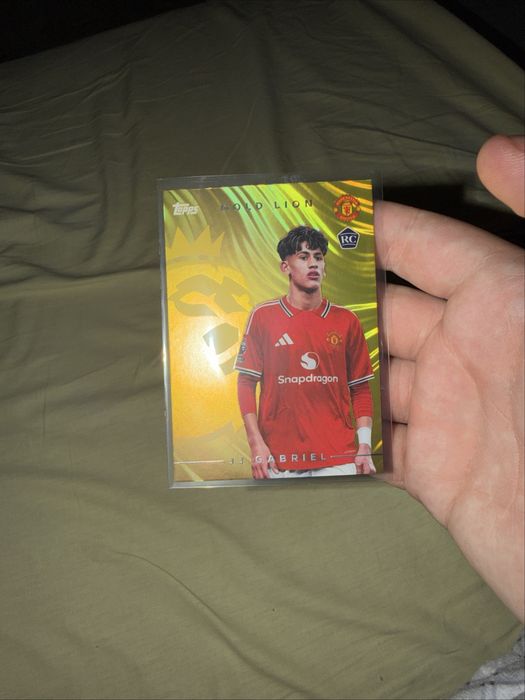 Card Topps JJ Gabriel Gold Lion