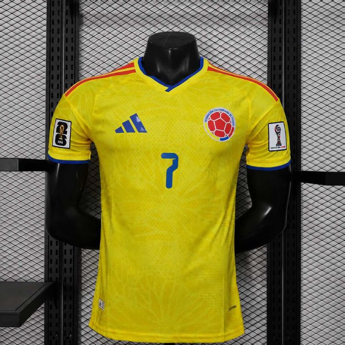 Tricou Columbia Home Kit - Luis Diaz 7 Player Version