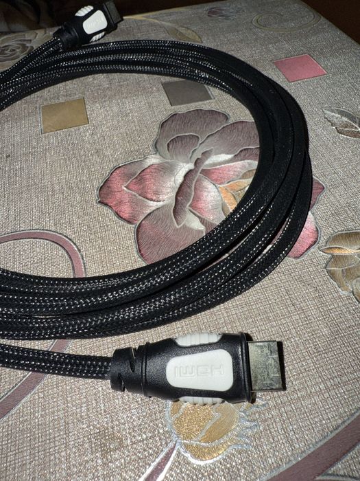 Cablu HDMI Hama 3M, 4K, Ethernet, 3D, ARC -calitate superioara + sunet