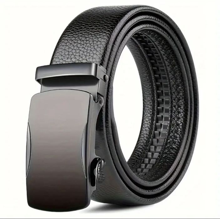 Мъжки официални колани с изчистена геометрия на катарамата в 3 версий!