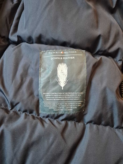 Scurta barbateasca Tommy Hilfiger cu puf marimmea 3x (62-64)