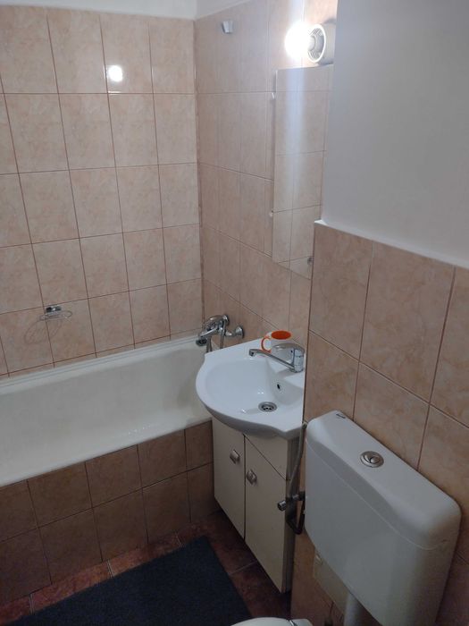 Inchiriez (ofer) garsoniera mobilata, 290 Euultracentral, conf. 1, etaj 6 din 9, utilata complet cu centrala proprie