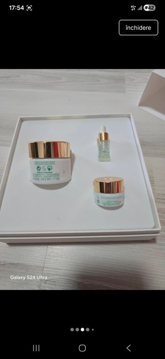 Set Valmont Hydration Nou - Cremă 50ml + Booster 4ml + Mască5ml (Luxury Skincare)