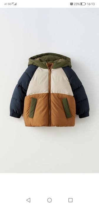 Детско яке Зара размер 9-12 месеца