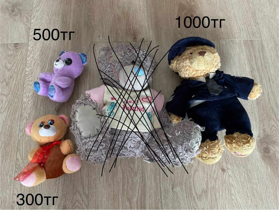 Продам игрушки бу от 300тг