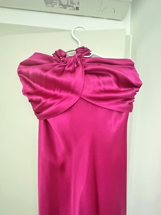 Официална дамска дълга рокля за коктейл или повод -сватба