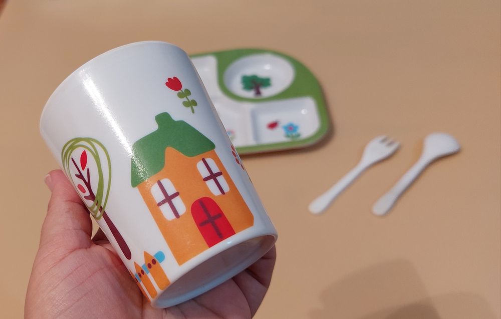 Детская посуда набор