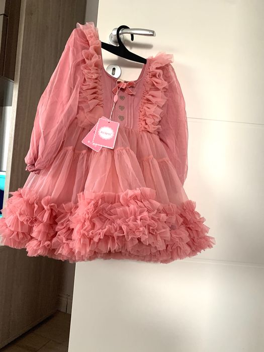 Superba rochie fetița noua m100/110