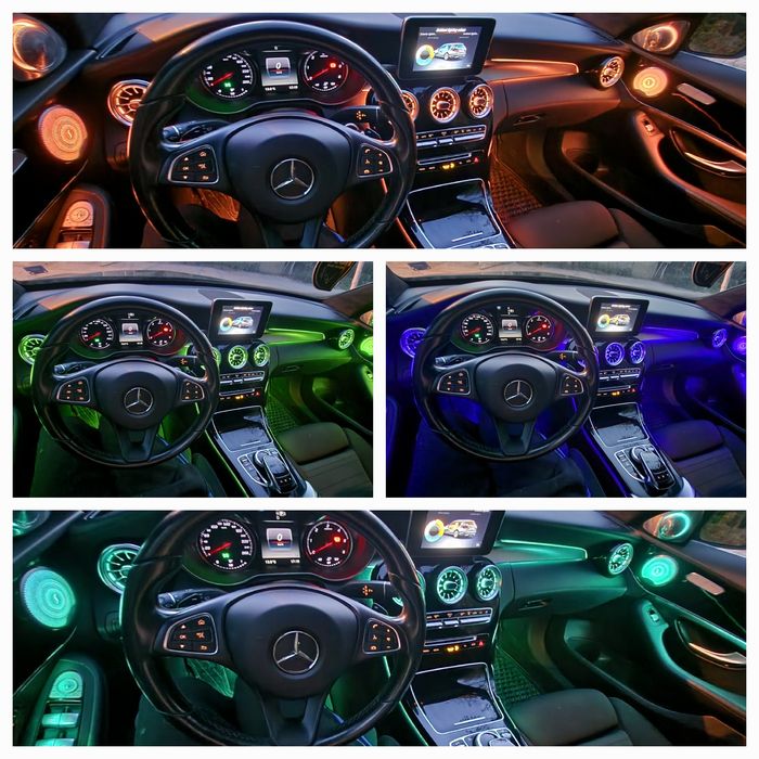 СПЕШНО!!! Мерцедес C200d ×Ambient+CarPlay