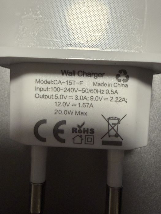 Incarcator type c 20w si cablu ipnone 3m