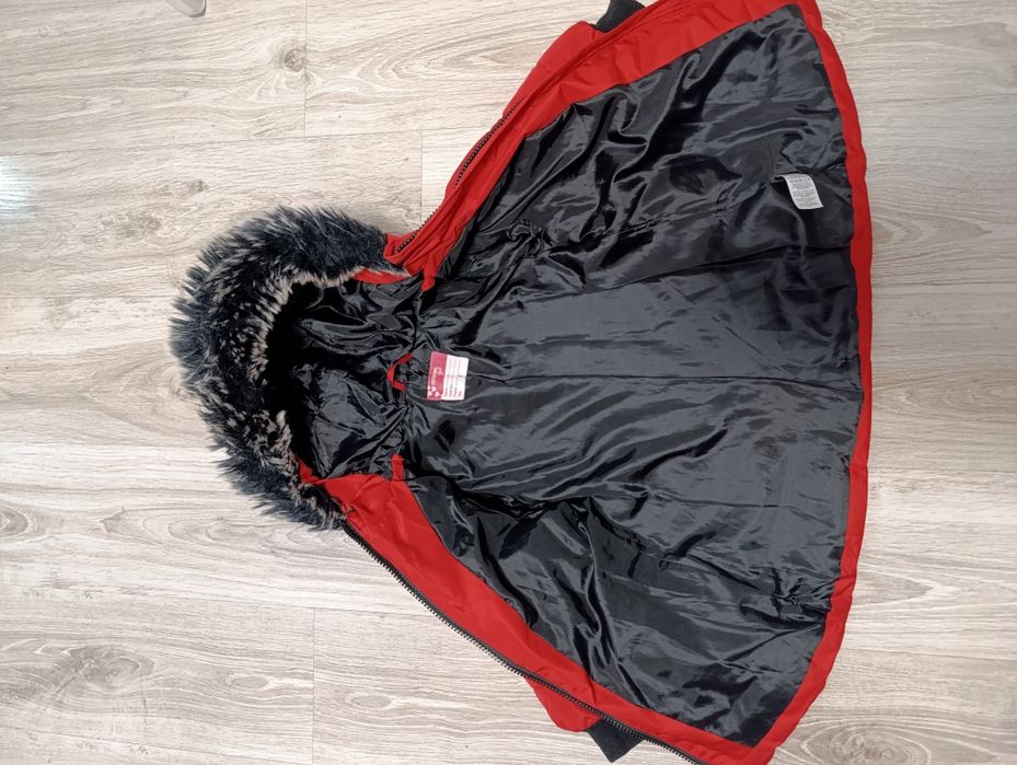 Детский пуховик на девочку