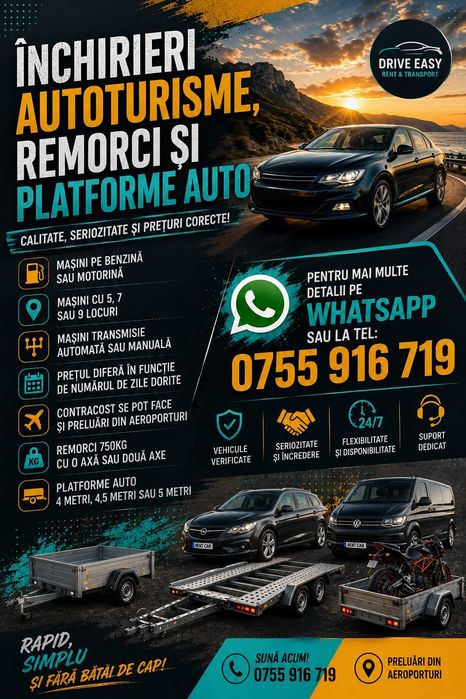 Inchiriez auto la preturi mici !