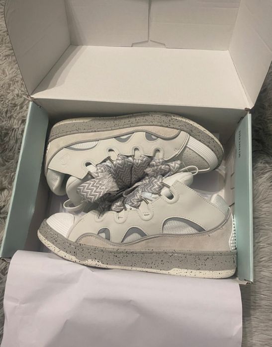 Lanvin curb sneakers