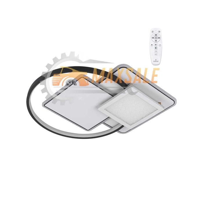 Абажур дистанционно управление 128W LED лампа стена полилей плафониера