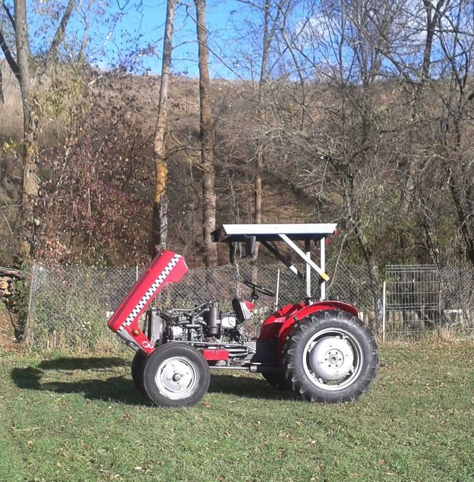 Tractor BMC Nuffield MINI 9/16 + plug, cositoare, lama