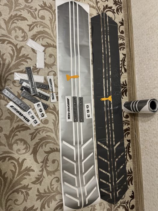 Наклейки шильдики мерседес