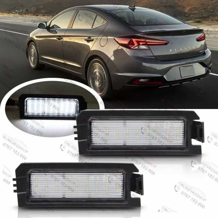 Set lampi LED numar Hyundai I30 PD Elantra, Veloster, Sonata