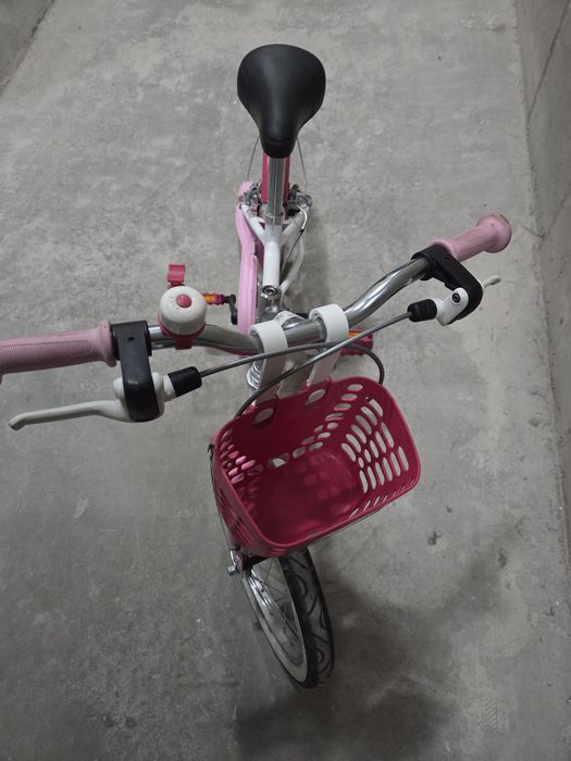 Bicicletă copii B'TWIN Docto Girl 500 - Roți 16 inch (Decathlon)