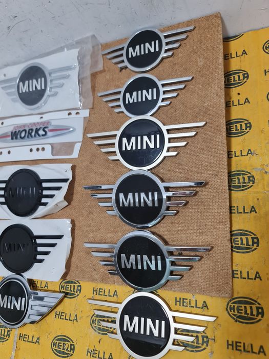 Sigla emblema capota Mini Cooper S One Country f55 f56 f57 f60 r60 r55 r56 JCW