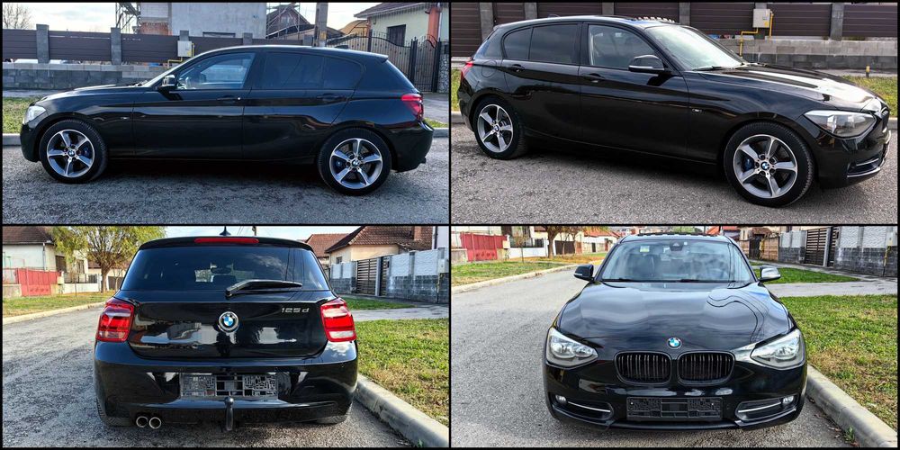 BMW 125d, 218CP, Harman/Kardon, Piele, Trapa, 2014