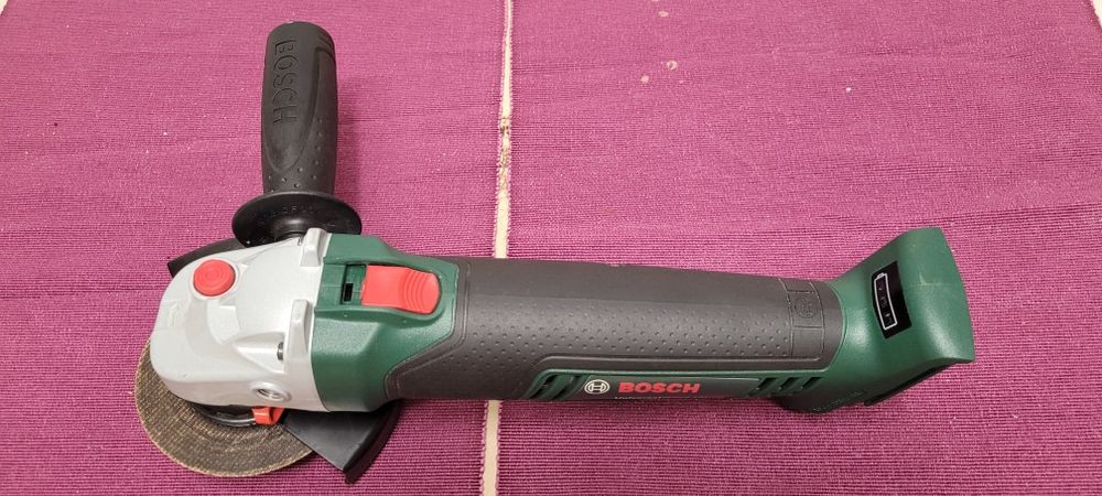 Polizor unghiular pe acumulator Bosch AdvancedGrind 06033E5100, 18V