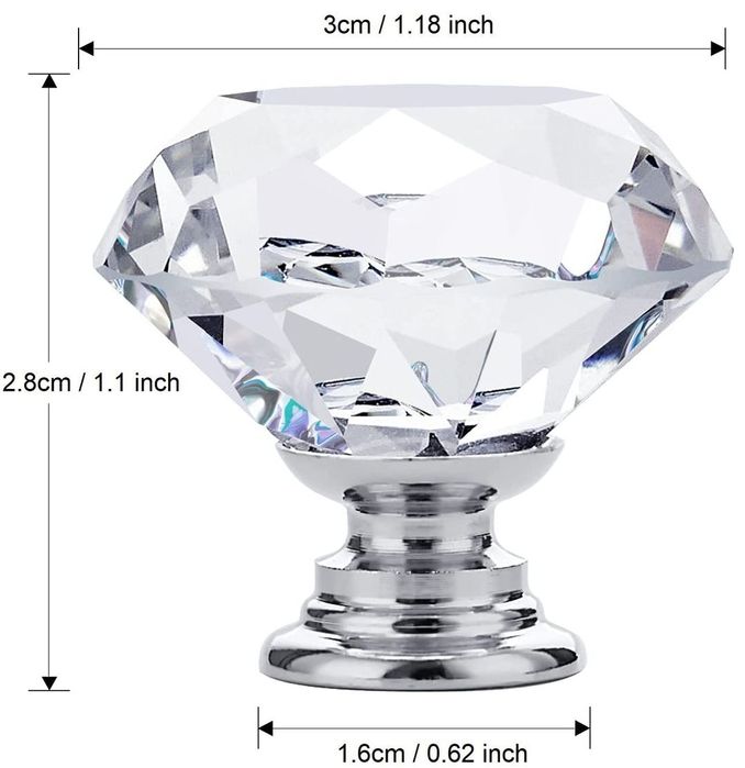 Butoni sticlă mobila