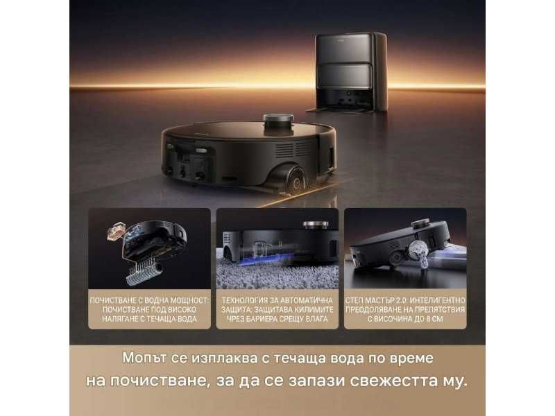 Робот Прахосмукачка Mova Z60 Ultra Roller - 28000Pa, Черен