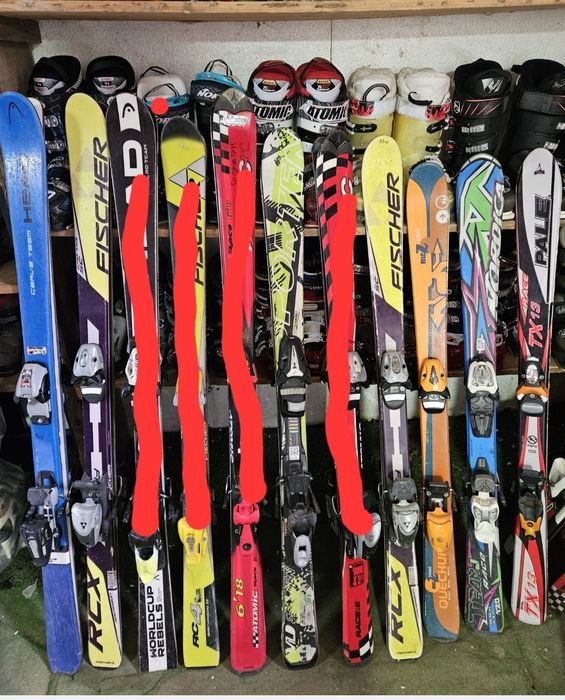 Schiuri  schi ski 120-130-135-140 cm