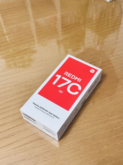 Telefon mobil nou sigilat Xiaomi Redmi 17C, 4GB RAM, 128GB, 5G, Black