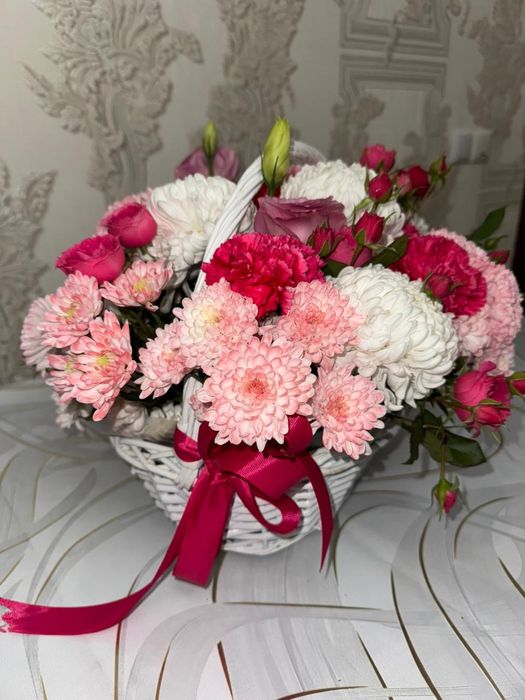 Цветы свежый букет