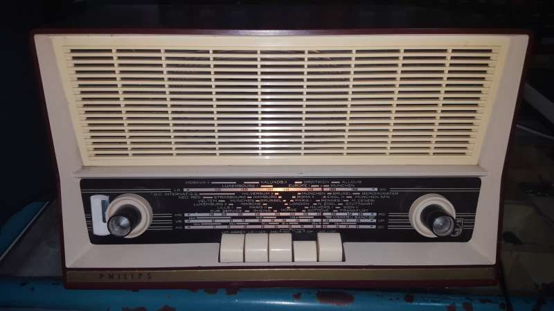 колекционерско радио филипс 1959г..мод B3X91A /00C /00M,