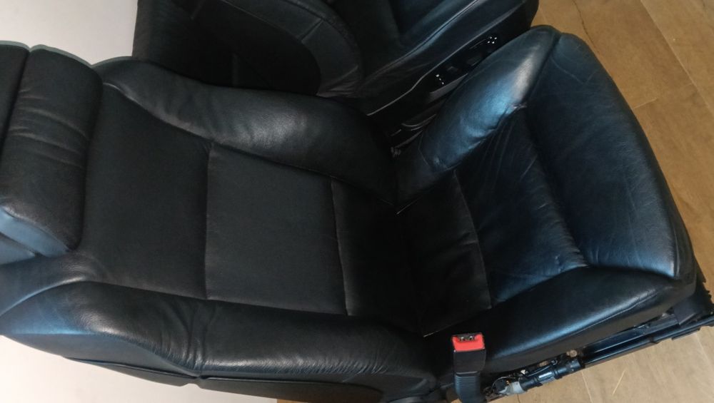 Комфортен кожен салон бмв e60